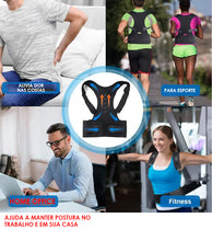 Carregar imagem no visualizador da galeria, CORRETOR DE POSTURA MAGNÉTICO | UNISSEX | Ajuda Correção De Postura E Dores Lombares