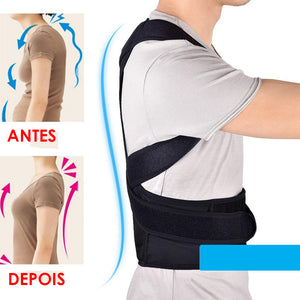 COLETE CORRETOR DE POSTURA | MASCULINO E FEMININO | Ajuda Corrigir Postura Costas e Ombros