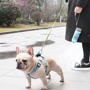 Cão de estimação portátil garrafa de água para cães pequenos produtos de animais filhote de cachorro viagem de cachorro filhote de cachorro beber tigela de dispensador de água ao ar livre